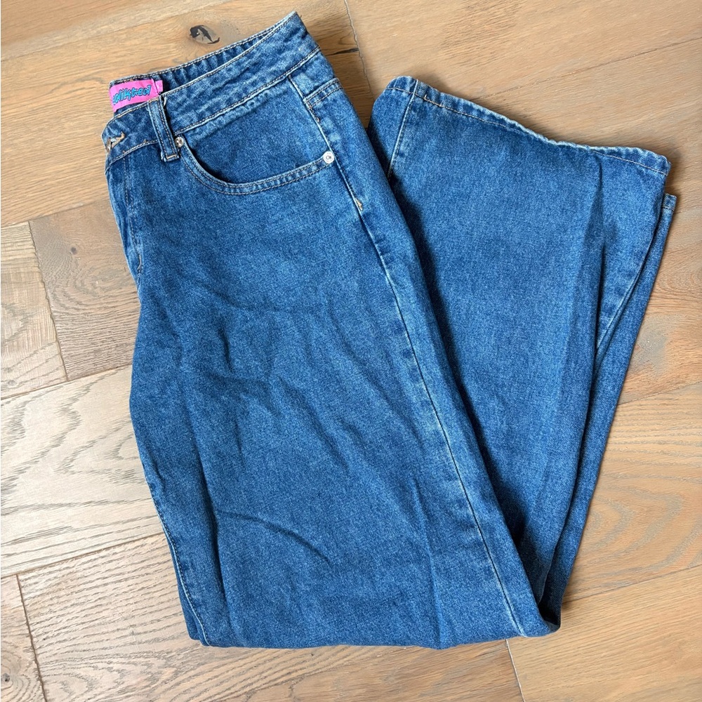 Edikted Classic Blue Denim Jeans